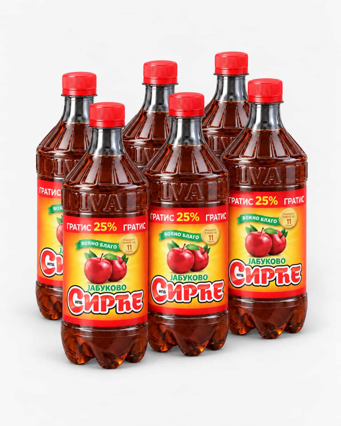 Jabukovo Sirće 6x1l - Slika 2